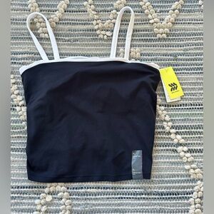 Black and White Women's Tank Top